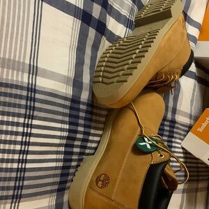 Timberland Men's Tan Leather Boots